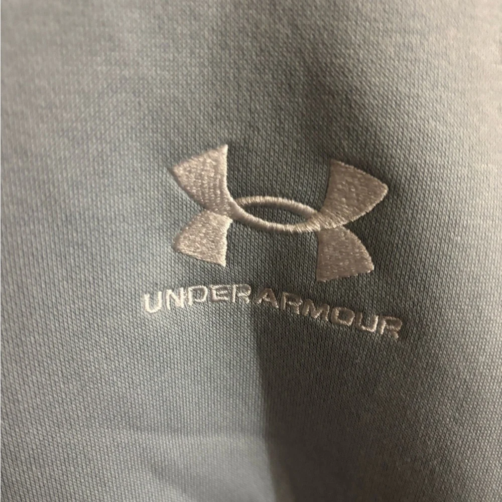 Under Armour Men's Light Blue Hoodie - Picture 2 of 5